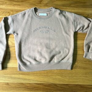 Girls Abercrombie and fitch crew neck